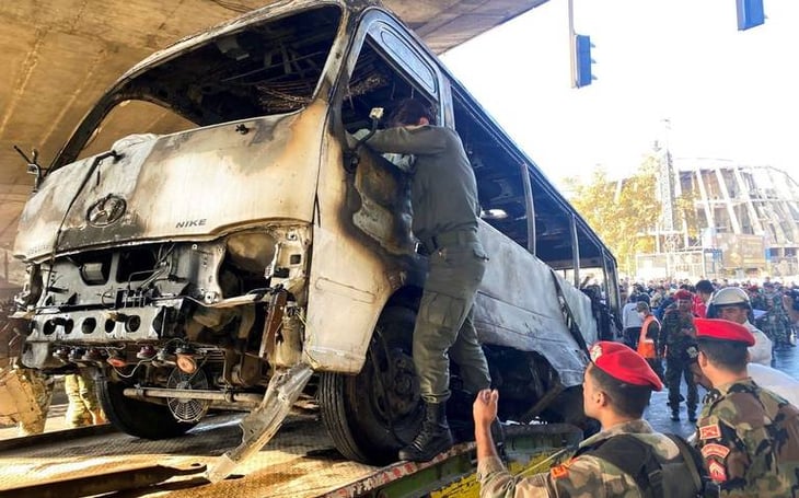 15 soldados Mueren tras ataque terrorista en Siria; Además hay 18 personas heridas