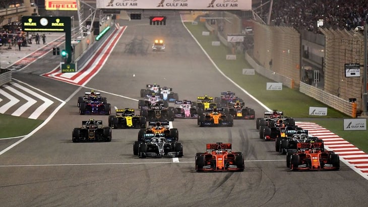 En puerta el inicio del Gran Premio de Bahréin F1 2022 en Sakhir