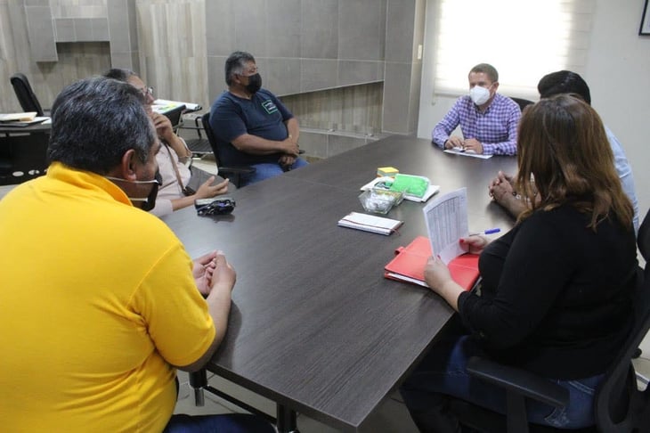 El alcalde Hugo Lozano se reunió con los integrantes del sindicato municipal