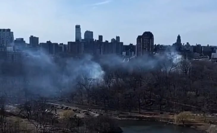 Central Park de Nueva York sufre 10 incendios
