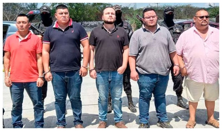 Cuatro salvadoreños y un guatemalteco son arrestados con 140 kilos de cocaína
