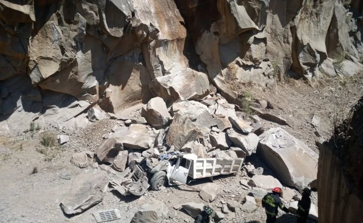 Un derrumbe en la mina La Loma de Toluca deja 4 heridos