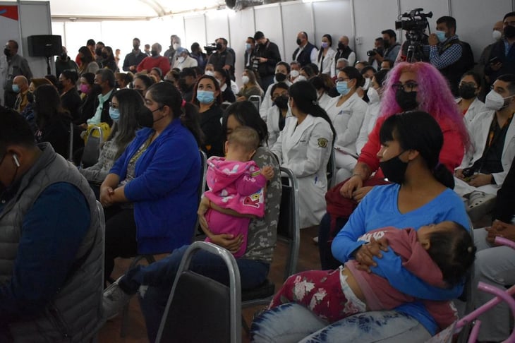 Brigada de cardiopatía para niños en Monclova