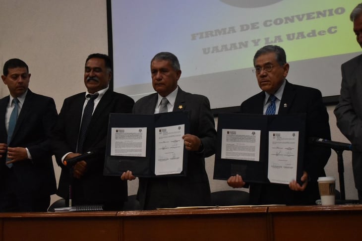 Unidad Norte firma convenio de colaboración con UAAAN
