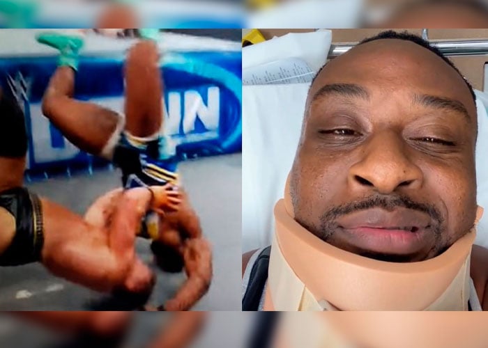 VIDEO: Luchador se rompe el cuello en pelea de exhibición y termina grave