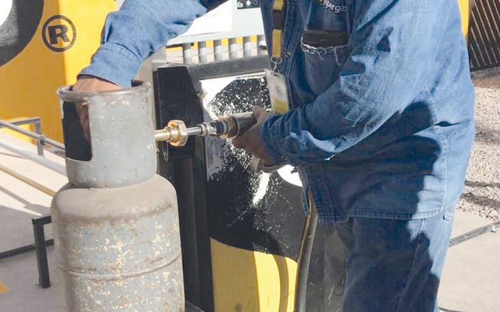 Gas LP aumenta 6.4% el precio por litro en todo el país