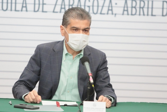 Riquelme Solís: El Cubrebocas ya no será obligatorio en espacios al aire libre en Coahuila