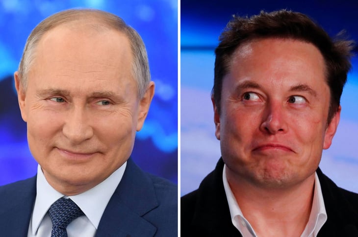 Elon Musk reta a golpes a Putin; el ganador se quedaría con Ucrania