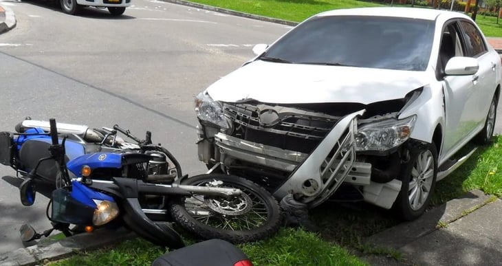 Los accidentes de motociclistas mayormente es por la falta de precaución