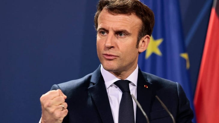 Macron rechaza de nuevo cerrar el espacio aéreo en Ucrania ante refugiados