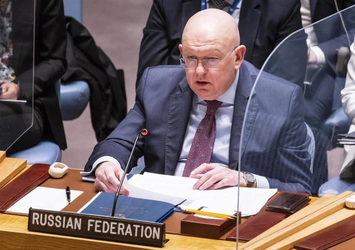 Rusia plantea en la ONU su propio texto sobre Ucrania sin mención a la guerra