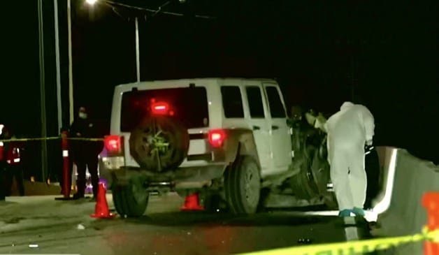 Una pareja muere en choque sobre puente de Garza Sada en Nuevo León