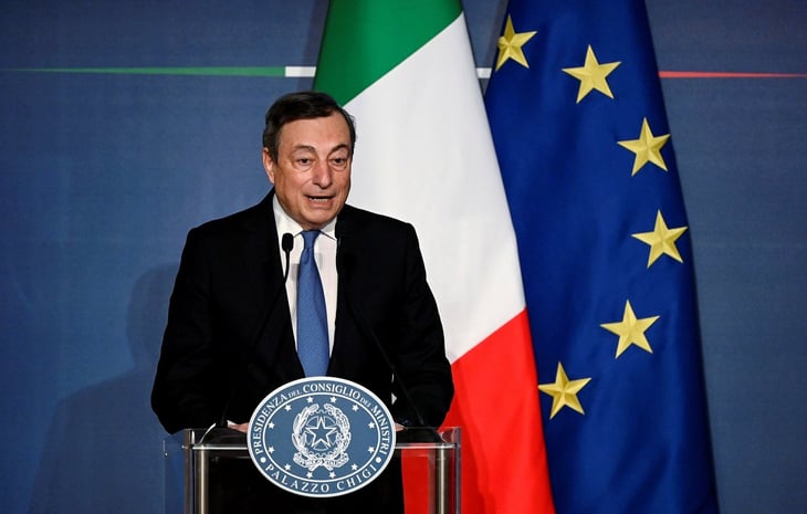 Draghi dice que Salvini apoya su Gobierno europeísta tras palabras de Sánchez