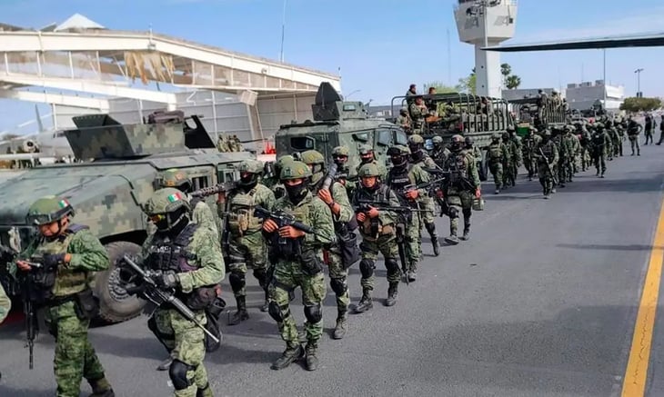 250 militares élite llegan a Nuevo Laredo