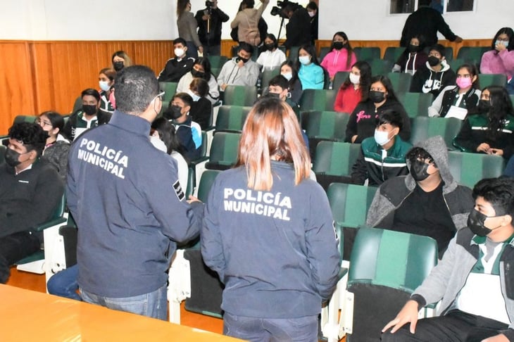 La policía escolar de Monclova dará continuidad a pláticas en escuelas, sobre la prevención del delito