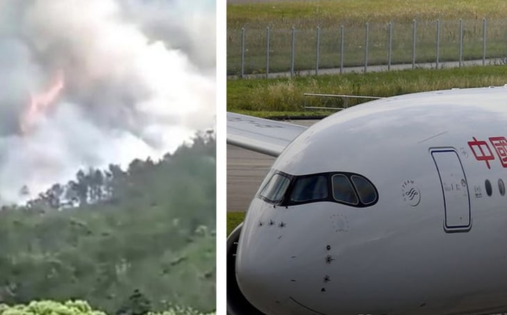 Última Hora: Se estrella un avión en China con 132 personas a bordo