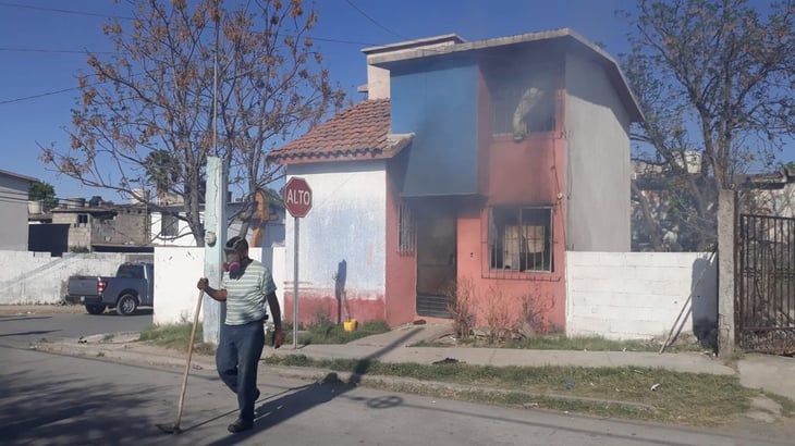 Se incendia la casa de un adulto mayor en Monclova 