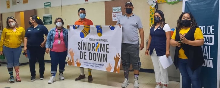 IMSS Coahuila conmemora el Día Mundial del Síndrome de Down 