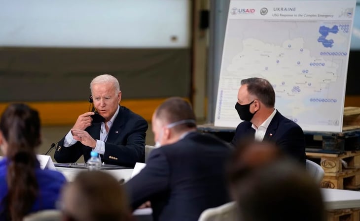 Joe Biden, 'decepcionado' por no poder cruzar a Ucrania ante guerra con Rusia