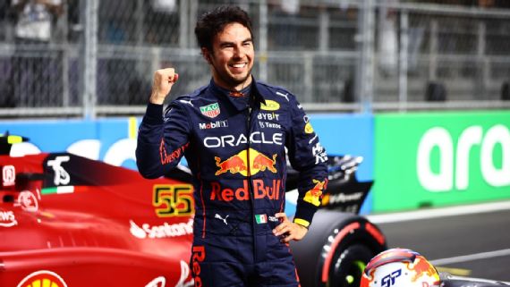 Checo Pérez arrancará desde la pole el GP de Arabia