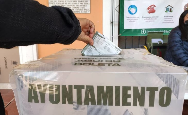 Votan extraordinarias en calma en 6 municipios de Oaxaca