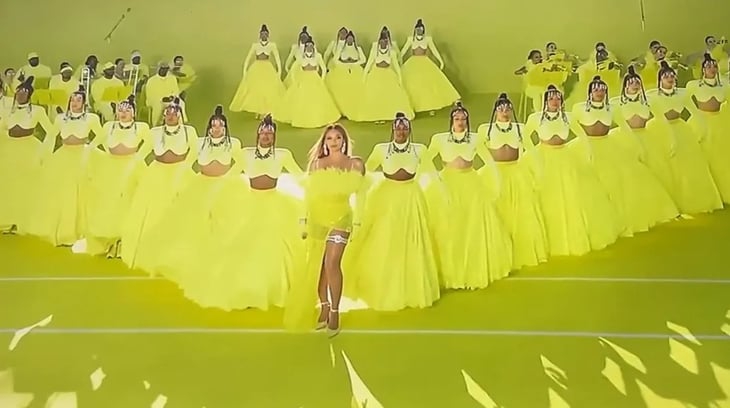 Beyoncé abre la 94 edición de los Óscar con una actuación musical en vídeo