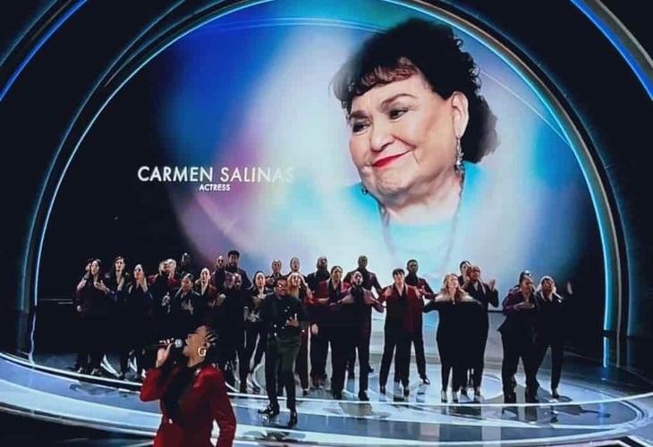 Homenajean a Carmen Salinas durante Óscars 2022
