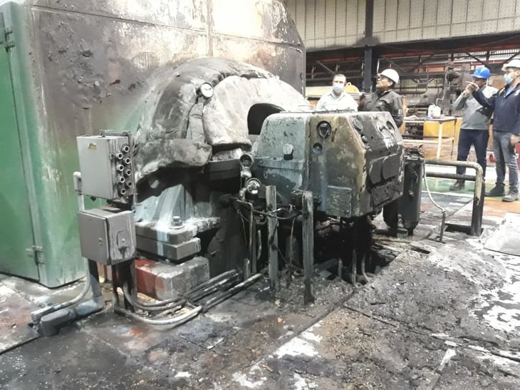 AH5 arranca producción pese al incendio registrado la noche del domingo