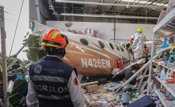 Identifican a víctimas del desplome de aeronave en Temixco