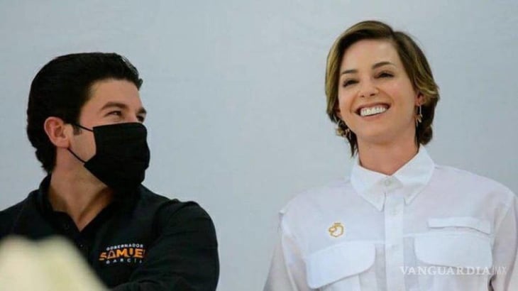 Samuel García propone ‘mandar de senadora’ a Mariana Rodríguez para 2024