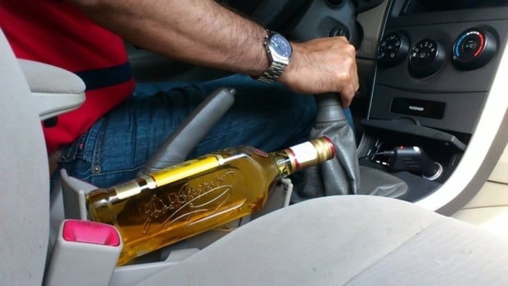 Simulacro de jóvenes alcoholizados mientras conducen en Monclova 