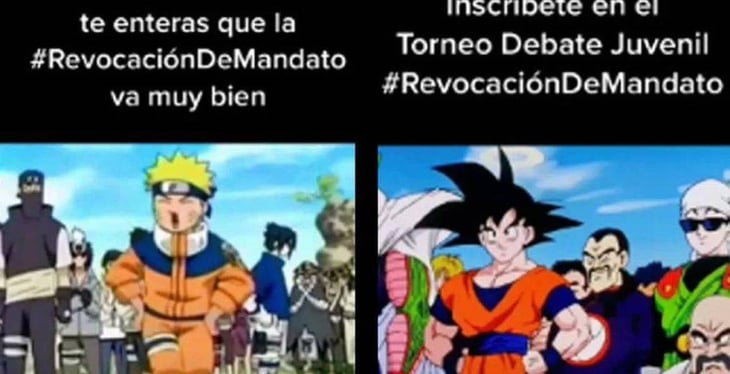 Gokú, Naruto y Shinji ‘promocionan’ la Revocación 