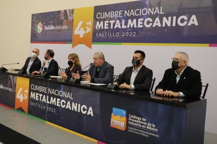 Saltillo será sede de la cuarta cumbre metalmecánica, participarán más de 66 grandes empresas