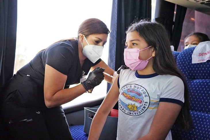 240 niños de entre 5 y 12 años serán vacunados el día de hoy contra covid en Piedras Negras