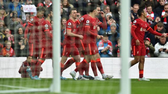 Liverpool venció al Watford y puso al rojo vivo la pelea por el título de la Premier
