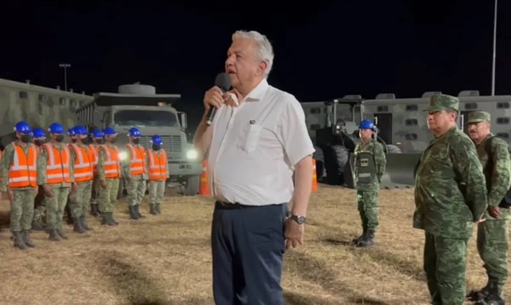 Militares inician construcción de Tren Maya y aeropuerto de Tulum