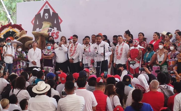 Inicia Alejandro Avilés campaña rumbo a la gubernatura de Oaxaca
