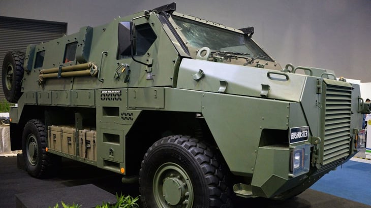 Australia enviará 20 vehículos militares blindados Bushmaster a Ucrania