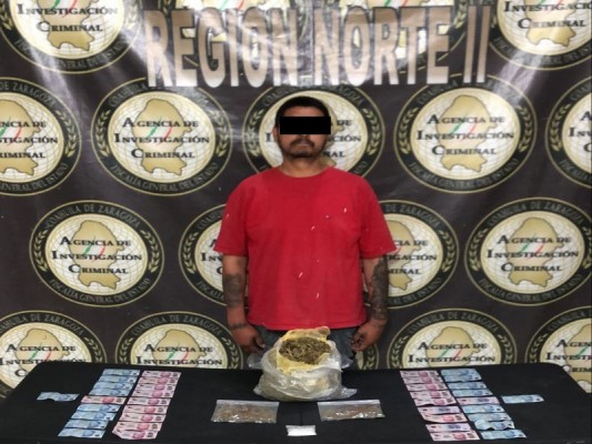 Agentes de Investigación Criminal detienen a una persona con marihuana y cristal en Acuña