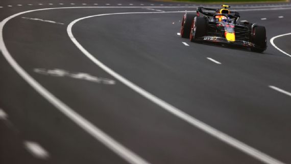 Checo Pérez finalizó 5to en los entrenamientos para el GP de Australia