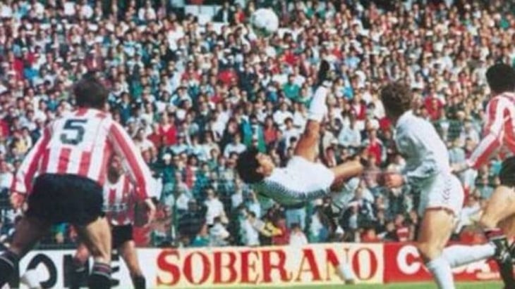 Hugo Sánchez; A 34 años del espectacular gol de chilena ente el Logroñés
