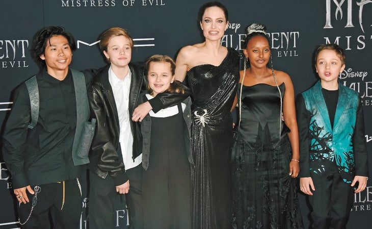 Angelina Jolie y cinco artistas con hijos adoptivos
