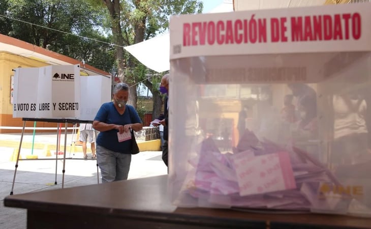   Votan 8 mil mexicanos en el extranjero; 75% a favor de que siga AMLO