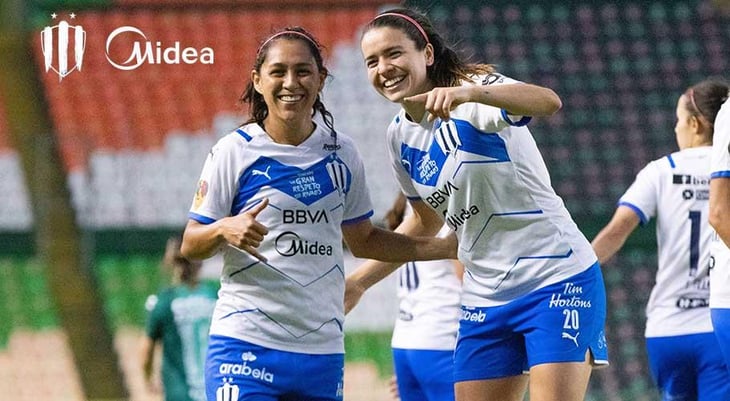 El campeón Monterrey golea al León y sigue de líder en el Clausura femenino