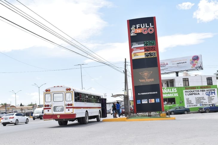  Gasolineras de la región rebasan los 23 pesos litro de gasolina regular