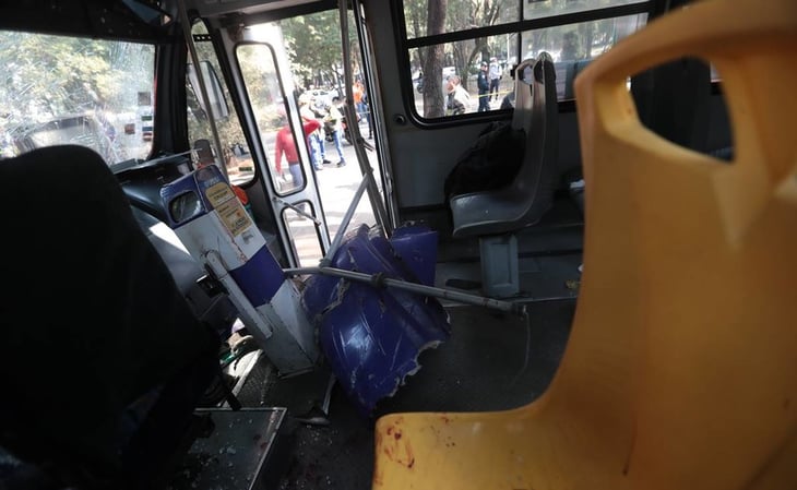 Dan de alta a lesionados tras choque de Metrobús y camión