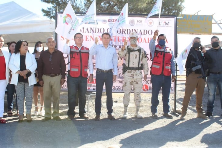 Alcalde de San Buenaventura inicia Operativo Vacacional de Semana Santa