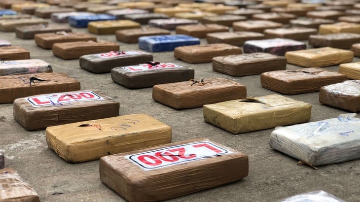 Colombia incauta casi dos toneladas de cocaína destinadas a Países Bajos