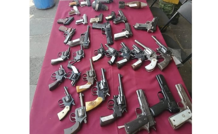 Gobierno de CDMX aumenta 35% el dinero por canje de armas