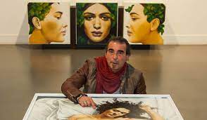 Muestra de pintor español Luis Burgos expone la riqueza cultural de Bahía